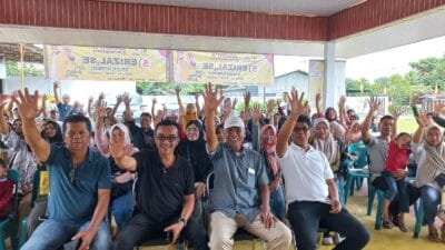 Buruh dan Warga Kwala Begumit Siap Dukung Erizal SE Maju Legislatif 2024-2029