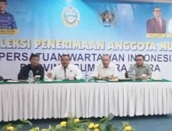 PWI Sumut Gelar Ujian Penerimaan Anggota Baru Tahun 2023