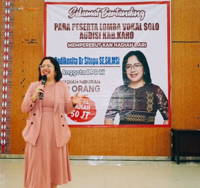 PPTSB P Siantar Hantarkan Badikenita Sitepu Jadi DPD RI, Termasuk 6 Calon Legislatif Lainnya