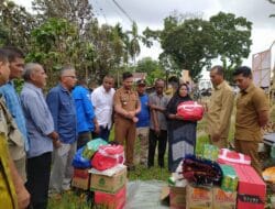 Pemko Langsa Serahkan Bantuan Masa Panik Korban Kebakaran