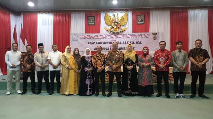 Pemkab Aceh Timur Gelar Lepas Sambut Kapolres