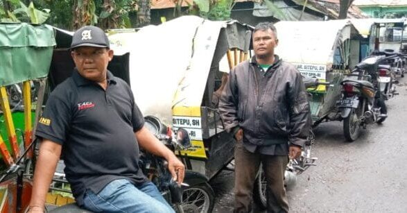 Delia dan Erizal Sosok Caleg Partai Golkar Peduli Masyarakat Awam