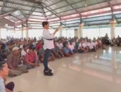 Ratusan Abang Beca Binjai-Langkat Antusias Dukung Delia dan Erizal Maju Legislatif