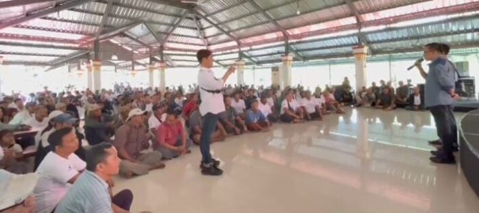 Ratusan Abang Beca Binjai-Langkat Antusias Dukung Delia dan Erizal Maju Legislatif