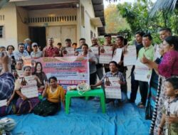 PSSSIB Bukit Lima-Mayang Deklarasi Dukung Calon DPD RI 2024 Dr Badikenita Sitepu