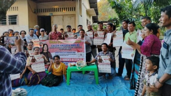 PSSSIB Bukit Lima-Mayang Deklarasi Dukung Calon DPD RI 2024 Dr Badikenita Sitepu
