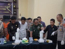 Polres Langsa Musnahkan Sabu 3.308,75 Gram