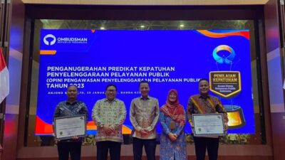 Aceh Timur Terima Penghargaan Zona Hijau dari Ombudsman RI