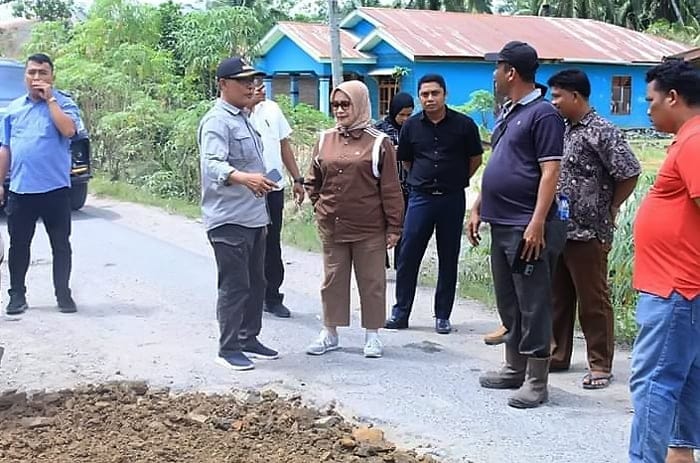 Plt Bupati Labuhanbatu Ajak Pengusaha Kolaborasi Perbaiki Jalan