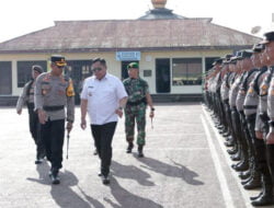 Bupati Eddy Berutu Ikuti Apel Pergeseran Pasukan Pengamanan