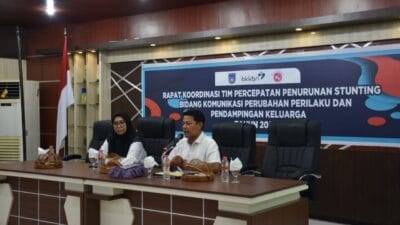 DP3AP2KB Langsa Rapat Tim Percepatan Penurunan Stunting