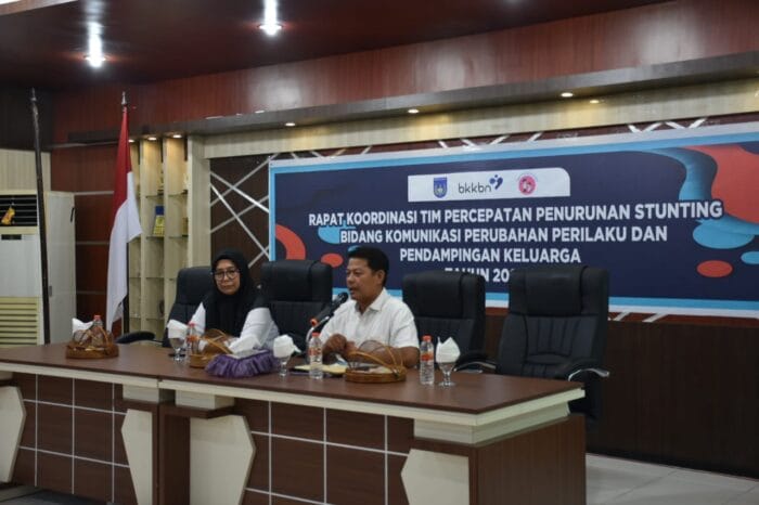 DP3AP2KB Langsa Rapat Tim Percepatan Penurunan Stunting