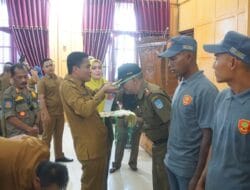Satpol-PP dan WH Langsa Gelar Sosialisasi Pengamanan Pemilu