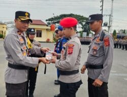 Polres Langsa Turunkan 386 Personel Pengamanan TPS
