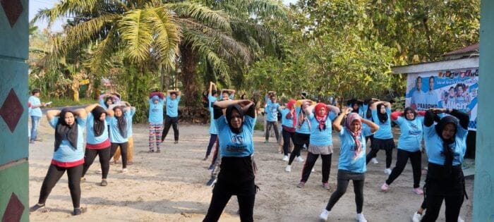 Senam Gemoy Seluruh Desa se-Kabupaten Batu Bara