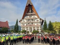 Polda Sumut Gelar Geladi Pengamanan F1 Powerboat Danau Toba