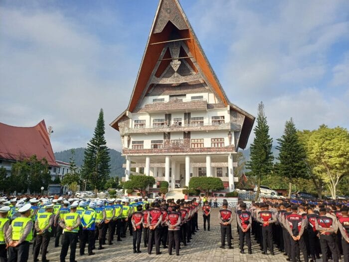 Polda Sumut Gelar Gladi Pengamanan F1 Powerboat Danau Toba