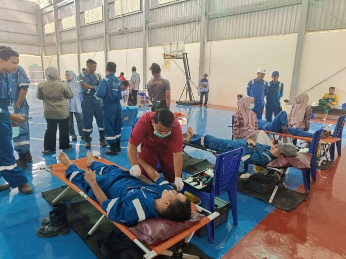 Pekerja Medco E&P Malaka Donor Darah