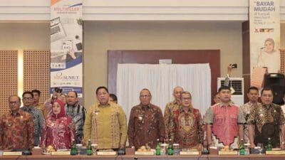 Bupati Dairi Hadiri RUPS dan RUPS-LB PT Bank Sumut