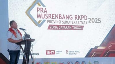 Bupati Eddy Berutu Paparkan Capaian dan Prestasi dalam Pra-Musrembang 2025