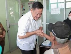 Bupati Eddy Kunjungi Puskesmas Huta Rakyat dan Batang Beruh