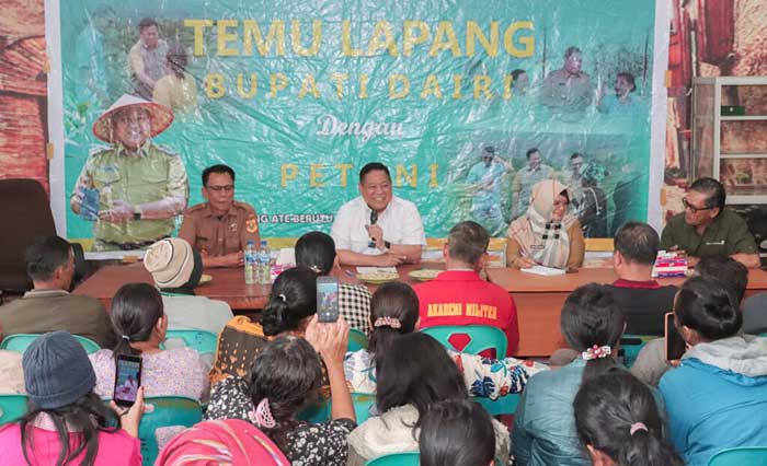 Eddy Berutu Ajak Petani Parbuluan Mulai Masuki Sektor Hilir