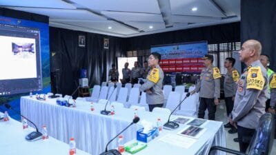 Command Center Pengamanan F1 Powerboat, Wakapolda Sumut Pastikan Kendali Operasi dengan Baik