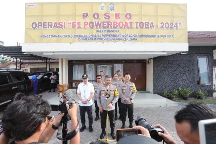 Kapolda Sumut: Pengamanan Berbasis Teknologi Event F1 Powerboat Terus Ditingkatkan