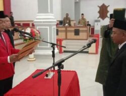 Pelantikan PAW Anggota DPRK Aceh Timur