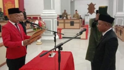 Pelantikan PAW Anggota DPRK Aceh Timur