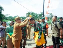 Pj Bupati Nizhamul Sambut Kunjungan Tim Wasev TMMD Ke-119