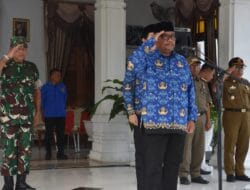 Pemko Langsa Peringati HUT Satpol PP, Damkar, Linmas dan WH