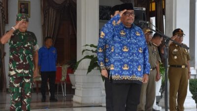 Pemko Langsa Peringati HUT Satpol PP, Damkar, Linmas dan WH