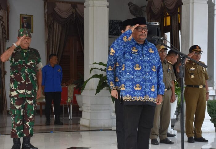 Pemko Langsa Peringati HUT Satpol PP, Damkar, Linmas dan WH