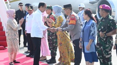 Kapoldasu Sambut Presiden Jokowi Kunker di Sumut