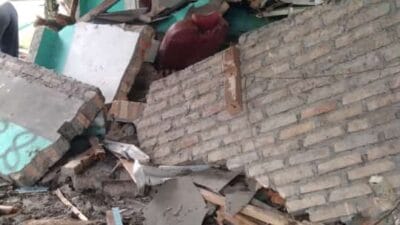 Mobil Patroli HK Tabrak Rumah Tewaskan 1 Wartawan di Jalinsum Lima Puluh