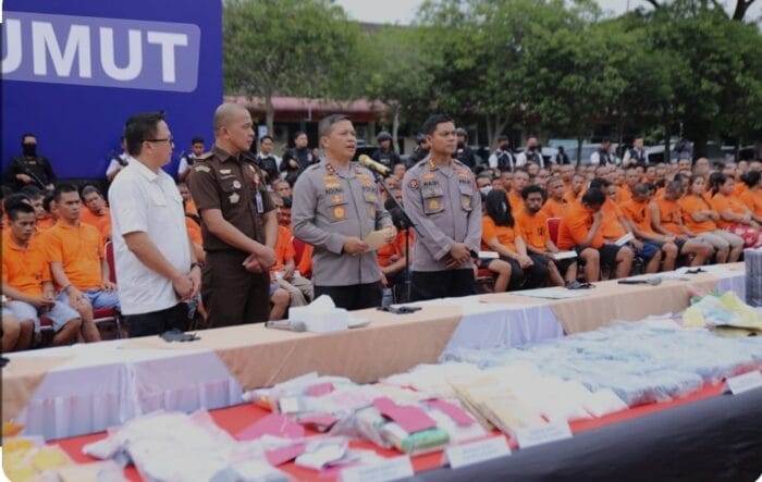 Polda Sumut Tangkap 3.171 Orang Terlibat Narkoba