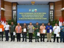 Kapoldasu Pimpin Rakor Lintas Sektoral Pengaman Idul Fitri
