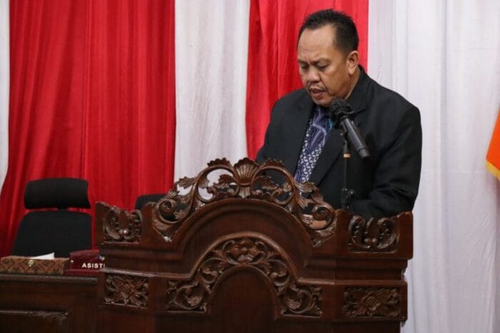 Pandangan Umum Fraksi DPRD Batu Bara Tentang LKPj 2023 Saat Rapat Paripurna