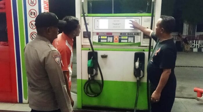 Kapolsek Peureulak Sidak SPBU