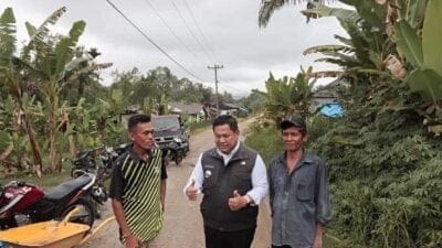 Jalan Pardamean-Sopobutar Tuntas, Eddy Berutu: Kita Lanjutkan Sopobutar Menuju Pardomuan