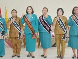Romy Mariani Kukuhkan Ketua TP PKK dan Bunda PAUD Desa Silima Pungga Pungga