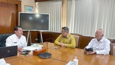Eddy Berutu Bahas Dukungan Optimalisasi Lahan Sawah dengan Dirjen Tanaman Pangan RI