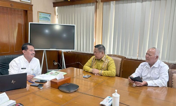 Eddy Berutu Bahas Dukungan Optimalisasi Lahan Sawah dengan Dirjen Tanaman Pangan RI