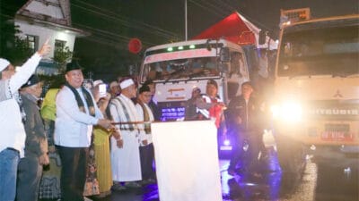 Bupati Dairi Lepas Pawai Takbir Hari Raya Idul Fitri 1445 H