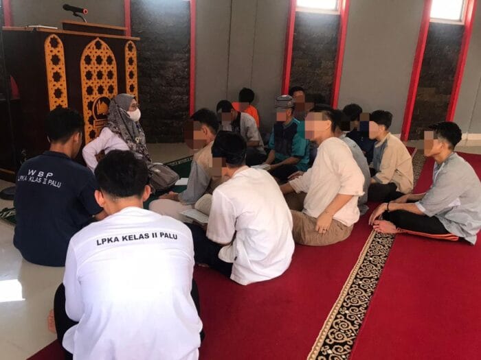 Anak Binaan LPKA Palu Sambut Malam Lailatul Qadar