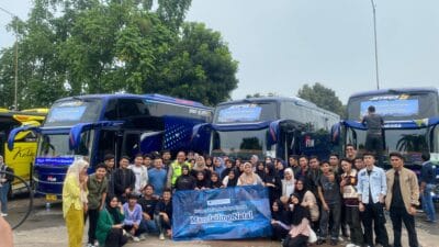 Polda Sumut Berangkatkan 146 Mahasiswa Mudik Gratis Jakarta ke Medan