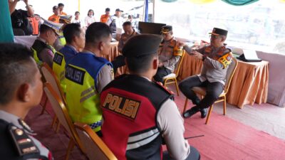 Cek Pos Pengamanan, Kapolda Sumut Apresiasi Kesungguhan Personel Dalam Bertugas