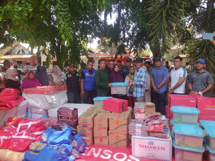Pemko Langsa Bantu Korban Kebakaran di Gampong Blang Pasee