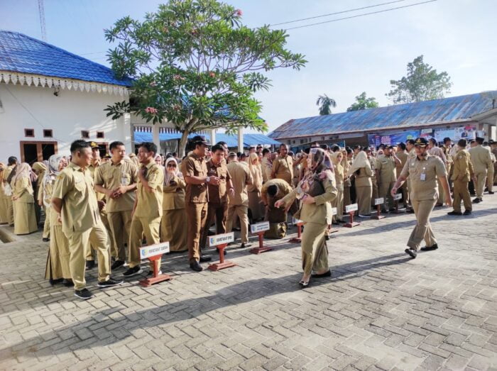Pemkab Batu Bara Gelar Apel Gabungan Pascalibur Lebaran